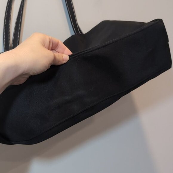 3/$20 Lancome Paris Makeup Tote Bag Shoulder Travel Purse Postcard Stamp Lining - Picture 4 of 8